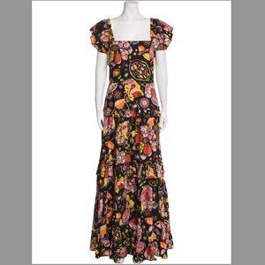 La Doublej Floral print maxi dress  XS